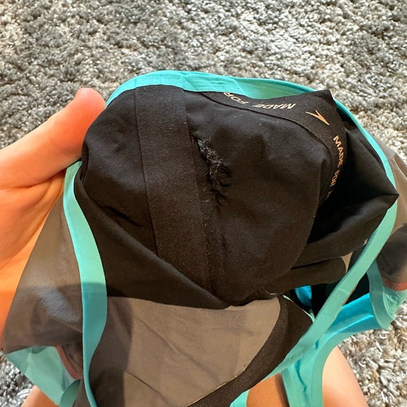 Aquabeam LZR Intent Speedo Tech Suit Womens Open Back Size 25 - Picture 5 of 6